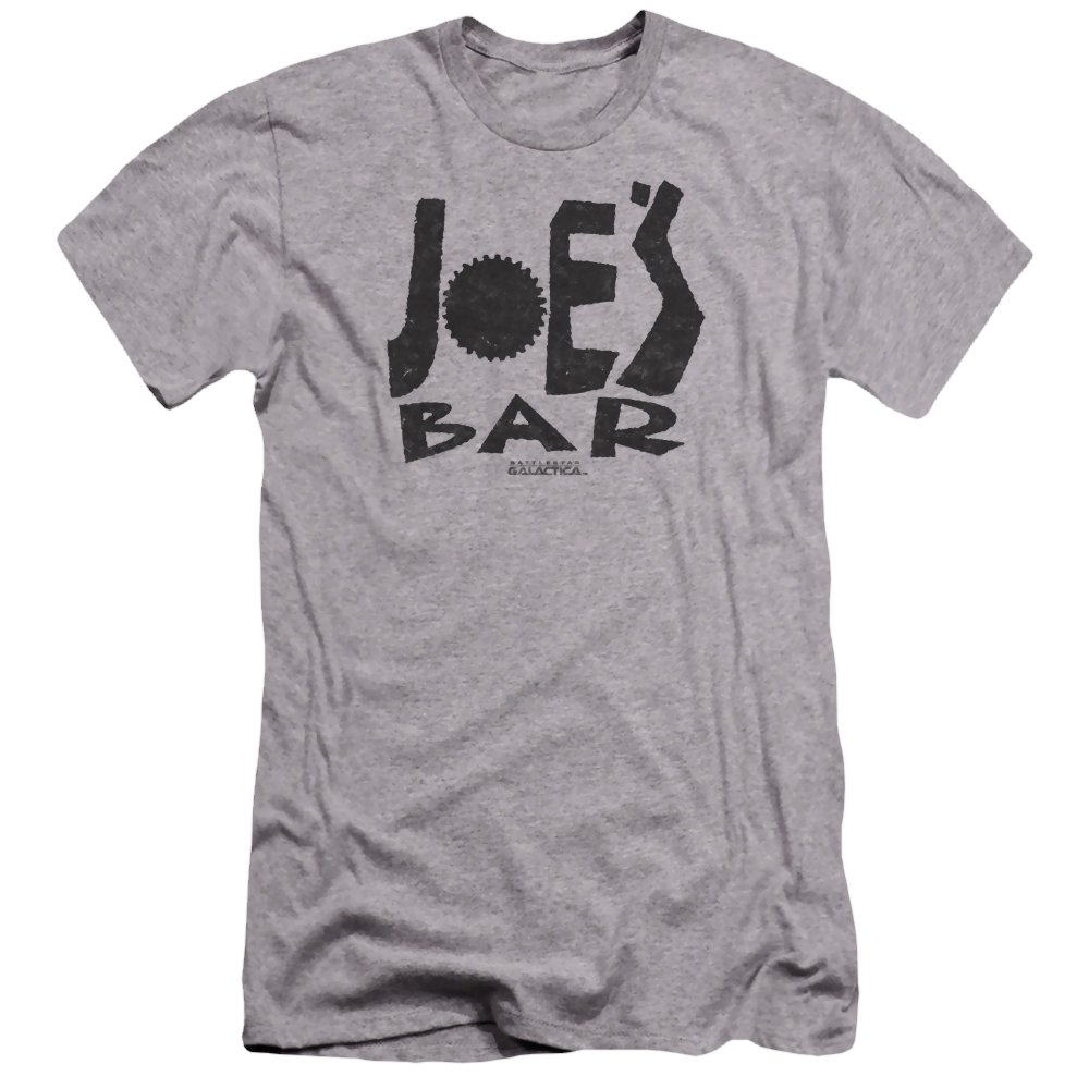 Battlestar Galactica Joes Bar Logo - Men's Premium Slim Fit T-Shirt Hoodie, Sweatshirt | ZylaModa.com