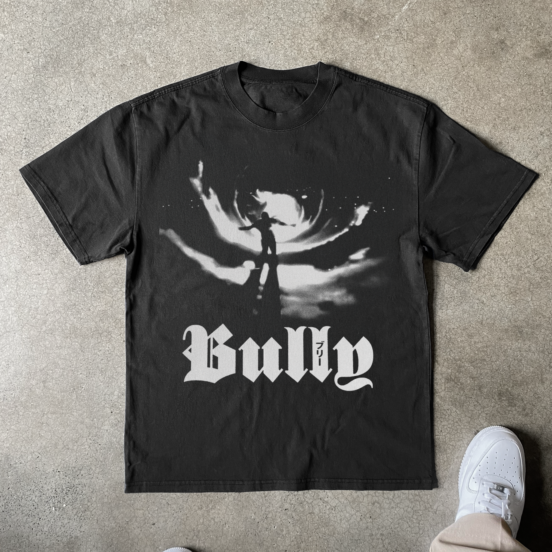 YE 'BULLY' HEAVYWEIGHT BLACK T-SHIRT Hoodie, Sweatshirt | ZylaModa.com