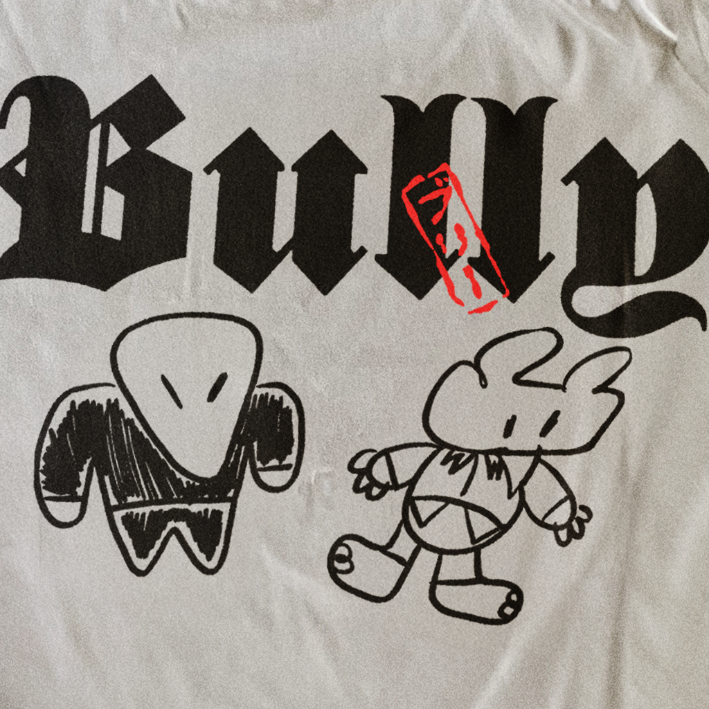 YE 'BULLY' HEAVYWEIGHT WHITE T-SHIRT Hoodie, Sweatshirt | ZylaModa.com (Image 2)