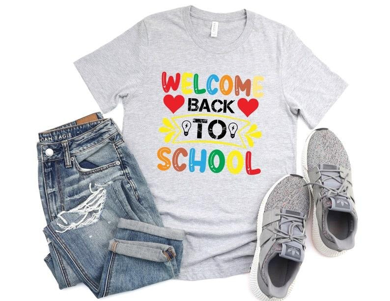Back To School Teacher T Shirt Sweater Hoodie, Welcome Back To School Shirt, First Day Of School, Back To School,...