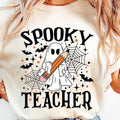 Back To School, Spooky Teacher Shirt,Gift for Teacher, Halloween Teacher Teestyle{n002}2 Hoodie, Sweatshirt | ZylaModa.com
