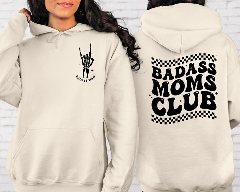 Badasss Moms Club Sweatshirt, Badass Mom Hoodie, Cool Moms Club Sweatshirt, Funny Mother's Day Shirt, Mother's Day...