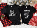 Baking More Than Cookies This Year Shirt, Feliz Navi Dad (DY) T-Shirt, Matching Couples Baby Announcement Tee, Christmas...