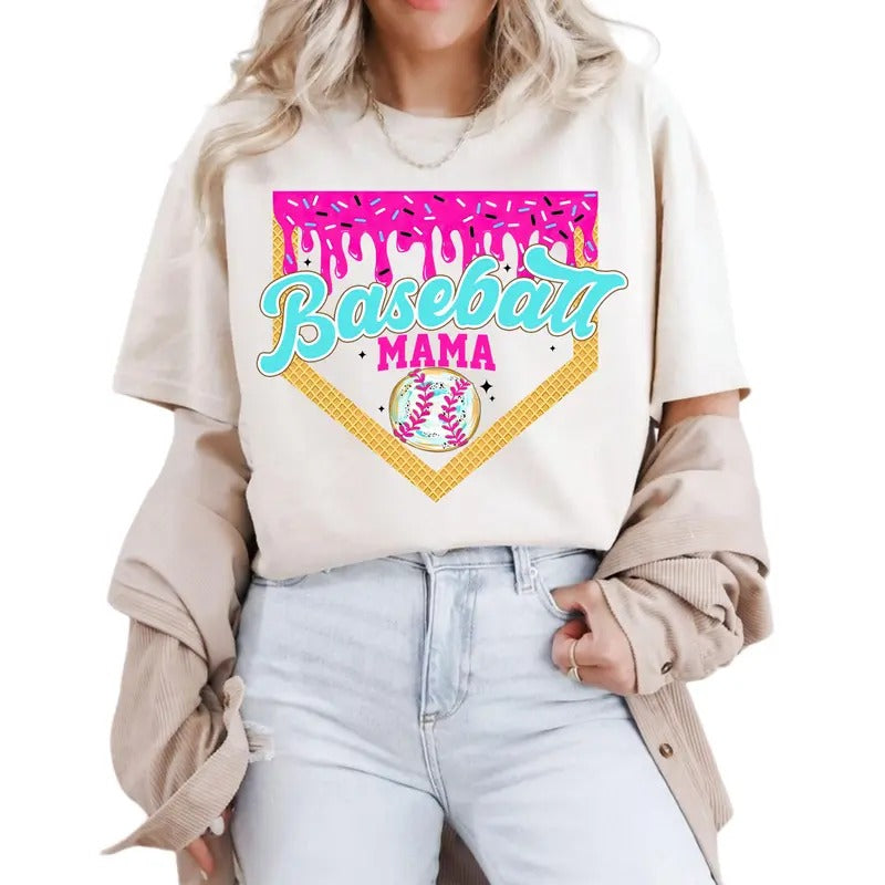 Baseball Bat Drip  T-Shirt_Classic Retro Graphic Unisex Tee Gift For Men and Women Hoodie, Sweatshirt | ZylaModa.com