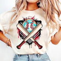 Baseball Game Day Drip with Home Plate Coquette and Retro Style T-Shirt Hoodie, Sweatshirt | ZylaModa.com