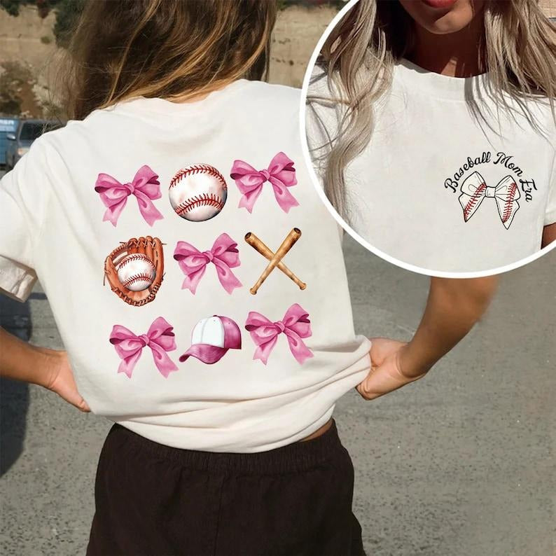 Baseball Mom Era Sweatshirt, Baseball Mom Shirt, Baseball Mom And Bow Sweatshirt, Mothers Day Gifts, Mothers Day...
