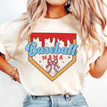 Baseball Themed Ice Cream Shirt, Sporty Mom Tee tshirt, Stylish Brushstroke tshirt, favorite shirts Hoodie, Sweatshirt