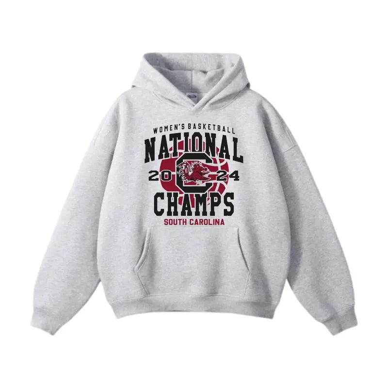 Basketball National Champs South Carolina Hoodie, South Carolina Gamecocks Hoodie, 2024 NCAA Final Four T-Shirts, Sweatshirt