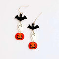Bat Boo Pumpkin Earrings T-Shirts, Hoodie, Sweatshirt | ZylaModa.com