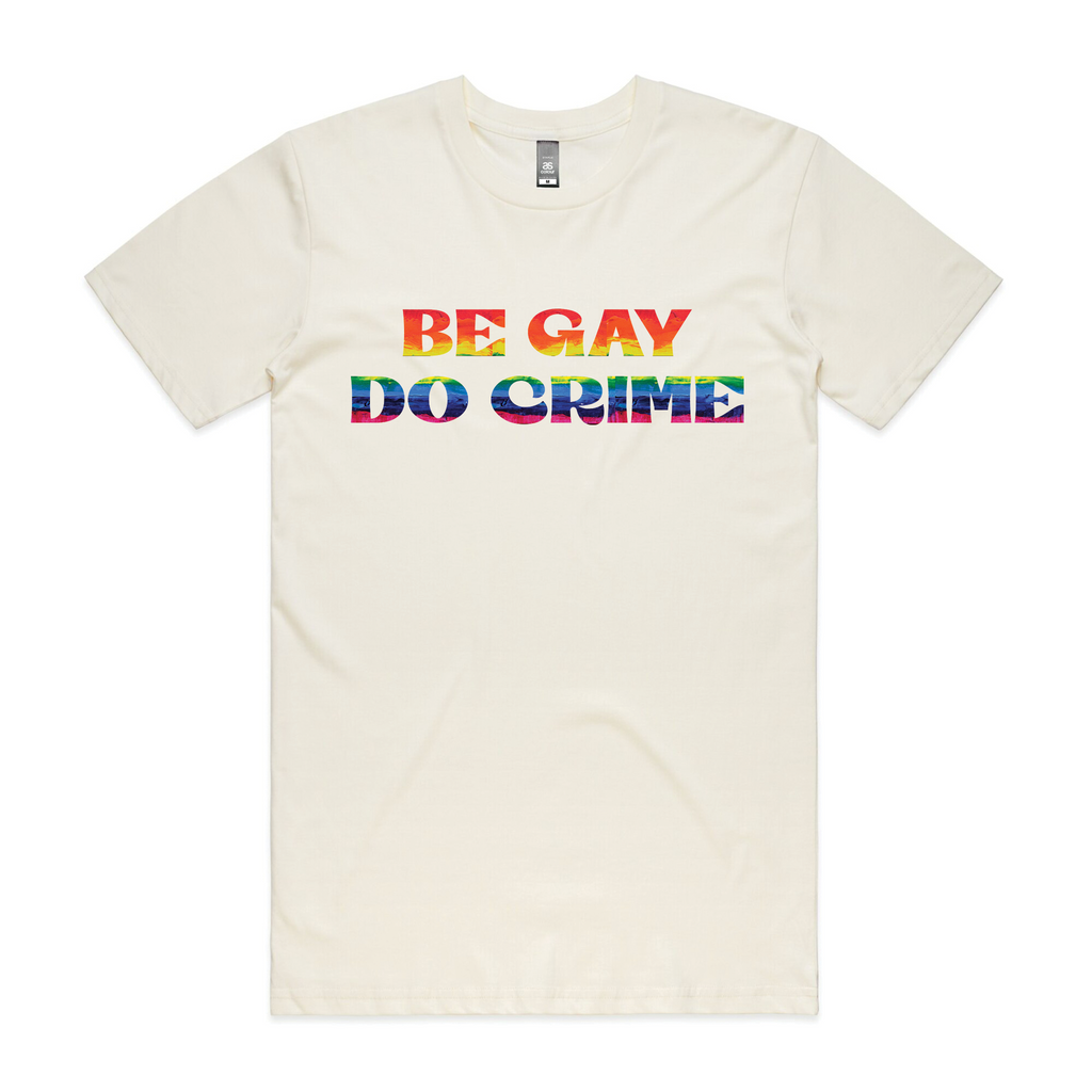 Be Gay Do Crime Tee Hoodie, Sweatshirt | ZylaModa.com (Image 1)
