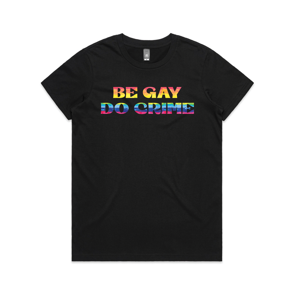 Be Gay Do Crime Tee Hoodie, Sweatshirt | ZylaModa.com (Image 4)