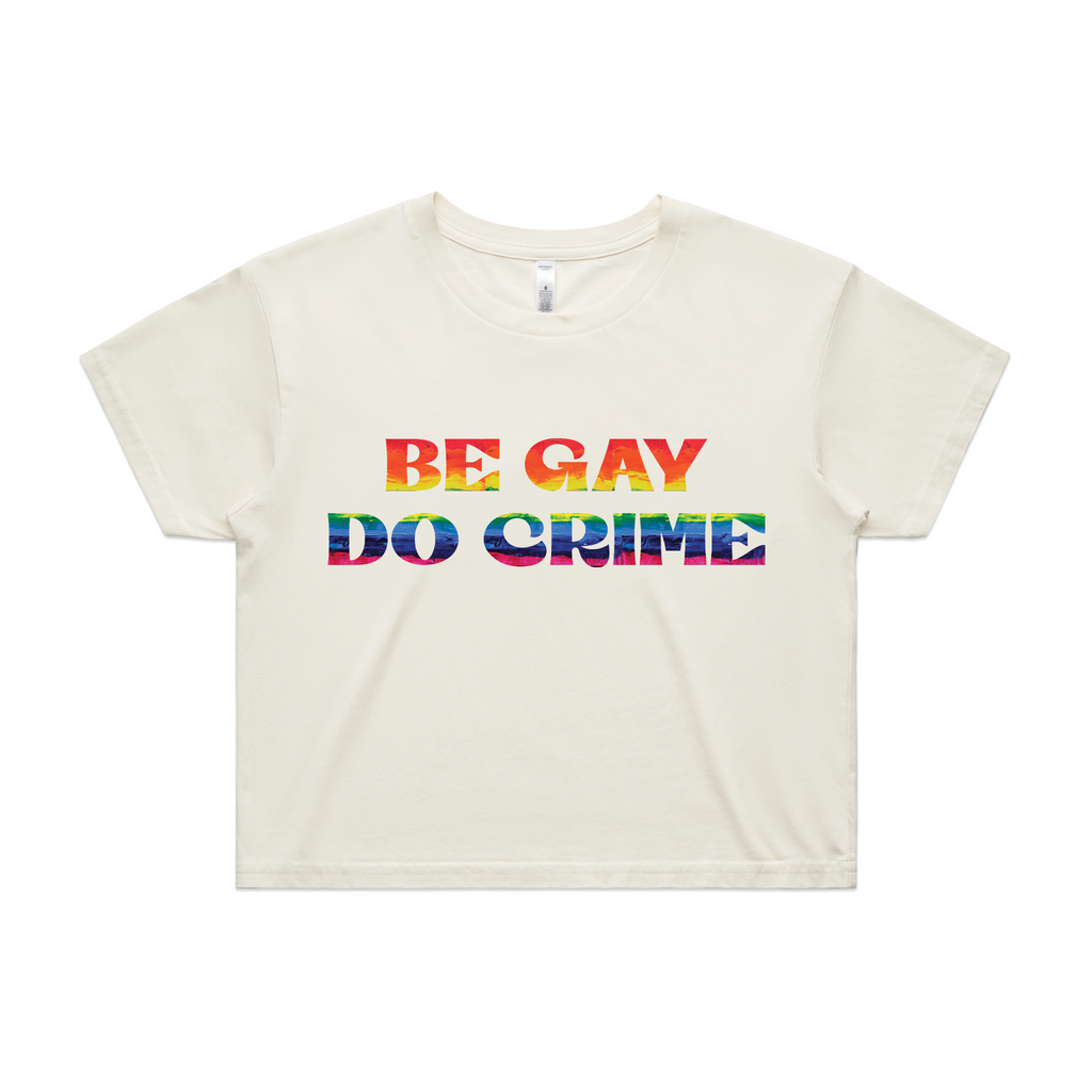 Be Gay Do Crime Tee Hoodie, Sweatshirt | ZylaModa.com (Image 5)