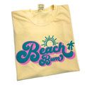 Beach Bum Puff Comfort Colors T-Shirt Hoodie, Sweatshirt | ZylaModa.com