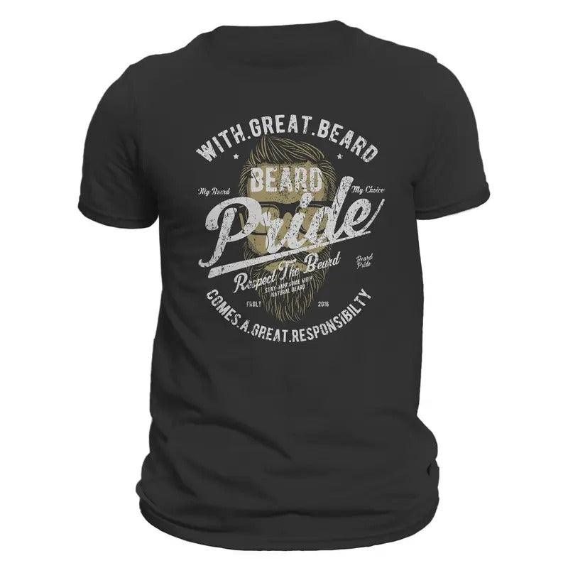 Beard Pride Men's T-Shirt Hoodie, Sweatshirt | ZylaModa.com