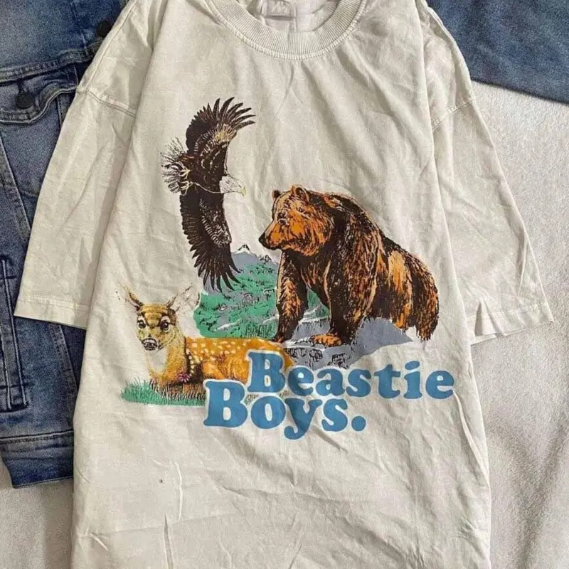 Beastie Boys Street Animals Song T Shirt Classic White Unisex S-5xl6157 Hoodie, Sweatshirt | ZylaModa.com