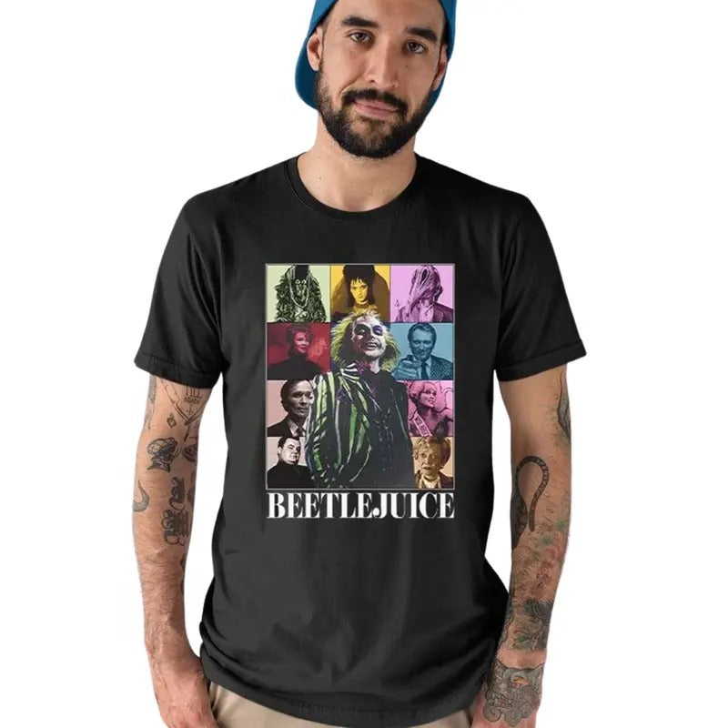 Beetlejuice 2 Halloween Horror Movie Shirt for Men - Top Quality Tee - Menswear Hoodie, Sweatshirt | ZylaModa.com