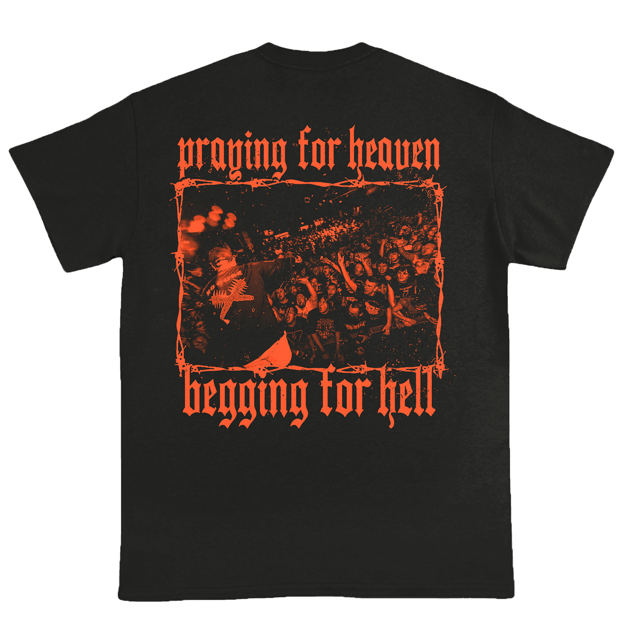 "Begging For Hell" T-Shirt Hoodie, Sweatshirt | ZylaModa.com (Image 1)