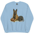 Belgian Mal Football Sweatshirt - Unisex Apparel Relaxed Fit Printed In The USA Clothing Womenswear Casual Comfort Cotton...