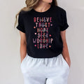 Believe Like Mary Shirt, Trust Like Joseph Shirt, Hope Like Shepherds Shirt, Love Like Jesus Shirt, Valentines Day Shirt,...