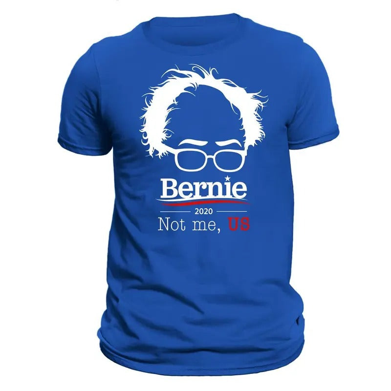 Bernie Sanders Not Me US 2020 Hair & Glasses Men's T-Shirt Hoodie, Sweatshirt | ZylaModa.com