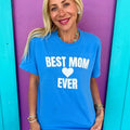 Best Mom Ever Sky Blue Tee Hoodie, Sweatshirt | ZylaModa.com