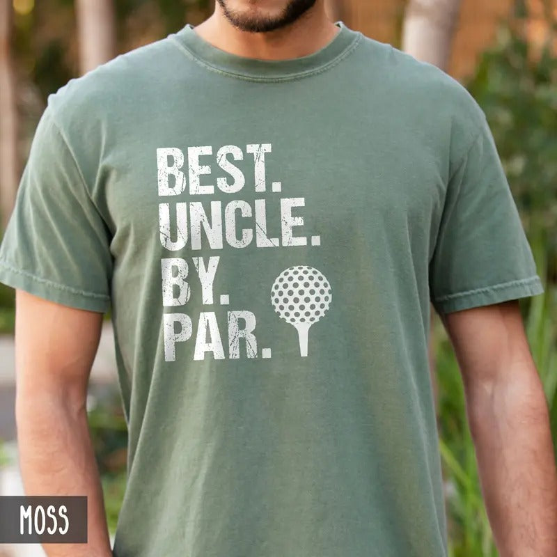 Best Uncle By Par Funny Golf Gift For Uncle New Baby Announcement Uncle Birthday Or Christmas Cool Uncle Golf Lover ...