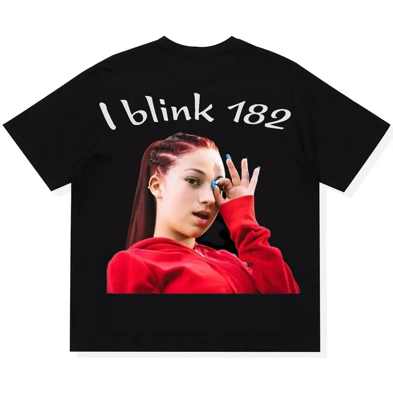 Bhad Bhabie Battle Graphic Tee, Casual Unisex Street Style T-Shirt Hoodie, Sweatshirt | ZylaModa.com