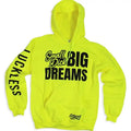 Big Dreams Hoodie | Neon Yellow T-Shirts, Sweatshirt | ZylaModa.com