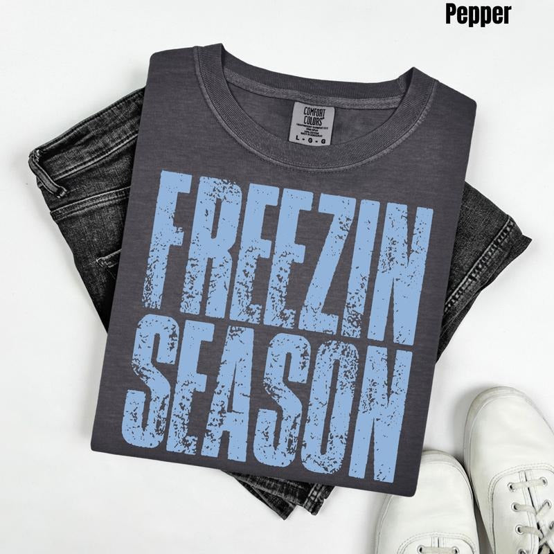 Big Freezin Season Comfort Colors T-Shirt 'NLB' Hoodie, Sweatshirt | ZylaModa.com
