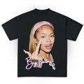 Big Lattooo Pink Graphic T-Shirt, Rap Shirt Cotton Fabric Hoodie, Sweatshirt | ZylaModa.com