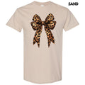 Big Leopard Bow Gildan Short Sleeve T-Shirt 'NLB' Hoodie, Sweatshirt | ZylaModa.com