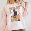 Black Cat Clothing Co Halloween Sweatshirt T-Shirts, Hoodie | ZylaModa.com