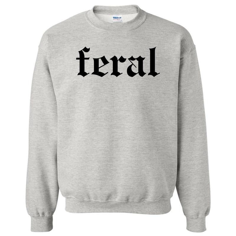 Black FERAL Sweatshirt 'NLB' T-Shirts, Hoodie | ZylaModa.com