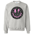 Black Leopard Happy Face Sweatshirt 'NLB' T-Shirts, Hoodie | ZylaModa.com