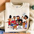 Black Lives Matter T-shirt,sweatshirt,hoodie, Cartoon Characters, Black History, Digital Designs For Shirts