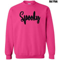 Black Spooky Fluffy Patch Sweatshirt T-Shirts, Hoodie | ZylaModa.com