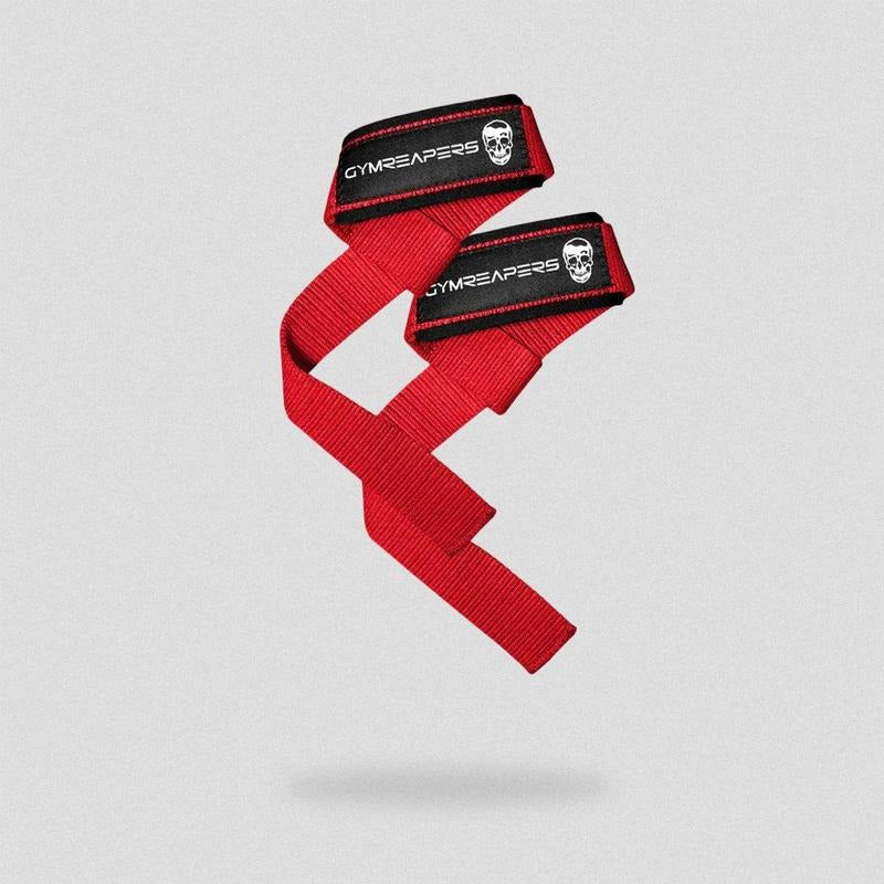 Lifting Straps | Premium Padded Weightlifting Straps - Red/Black T-Shirts, Hoodie, Sweatshirt | ZylaModa.com