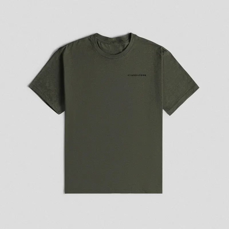 Core Logo Shirt - Green/Black Hoodie, Sweatshirt | ZylaModa.com