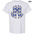 Blue Baseball Monogram Gildan Short Sleeve T-Shirt 'NLB' Hoodie, Sweatshirt | ZylaModa.com