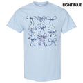 Blue Bow Coquette Collage Gildan Short Sleeve T-Shirt 'NLB' Hoodie, Sweatshirt | ZylaModa.com