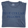 Blue Collar Pillows Shirt, Spoiled Blue Collar Wife Graphic Printed Tee, Blue Collar Girlfriend Unhinged Shirt, Just A...