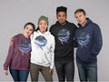 Blue Whale Sweatshirt, Whale Hoodie, Whale Gifts, Ocean Gifts T-Shirts | ZylaModa.com