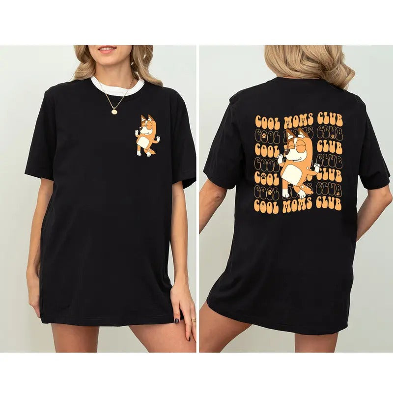 Bluey Cool Moms Club Shirt, Bluey Dad Shirt, Bluey Family Shirt, Bluey Shirt, Bluey Bingo Shirt, Bluey Mom Shirt, Bluey...