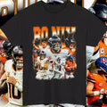 Bo-Nix T-Shirts Graphic Tee Vintage Denver Football Unisex, Apparel for Game Day, Gift for Football Fans Hoodie, Sweatshirt