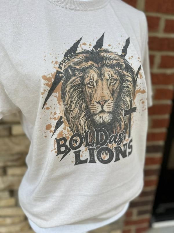 Bold As Lions- Christian Women Shirt Hoodie, Sweatshirt | ZylaModa.com
