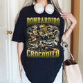 Bombardiro Crocodilo T-Shirt Italian Meme Funny Brainrot Graphic Tee Hoodie, Sweatshirt | ZylaModa.com
