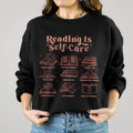 Bookish Mental Health Sweatshirt , Reading Is Self-Care  Instant Download, Book Lovers Club Sublimation Design, Book...
