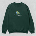 Bookworm Embroidered Crewneck Sweatshirt, Cute Bookworm Shirt for Book Lovers Book Hoodie, Bookish Gifts | ZylaModa.com