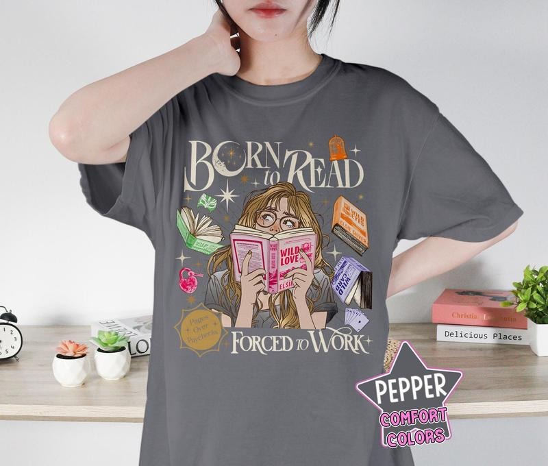 Born To Read Forced To Work Shirt, Wild Love Shirt, Wild Rose Records, Wild Side, Elsie Silver Merch Hoodie, Sweatshirt