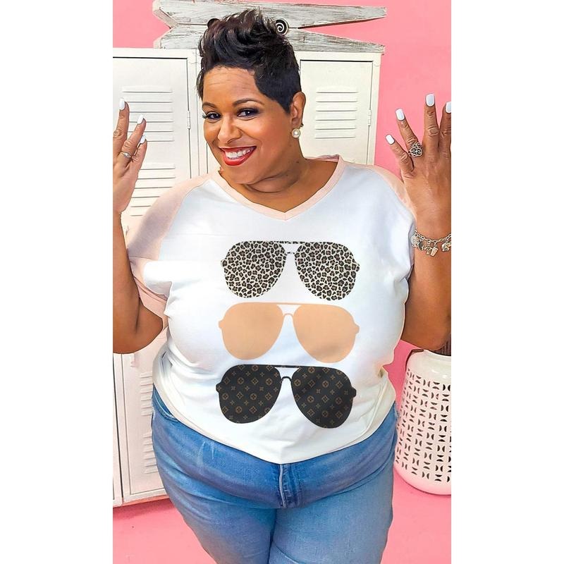 Boujee Sunnies V-Neck T-Shirts, Hoodie, Sweatshirt | ZylaModa.com